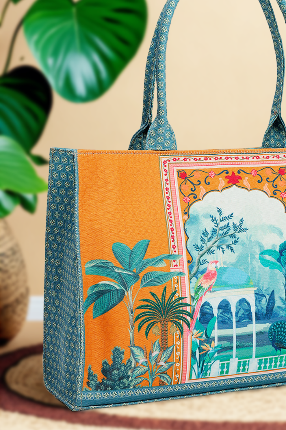 Canvas Tote Bag Designed for Women