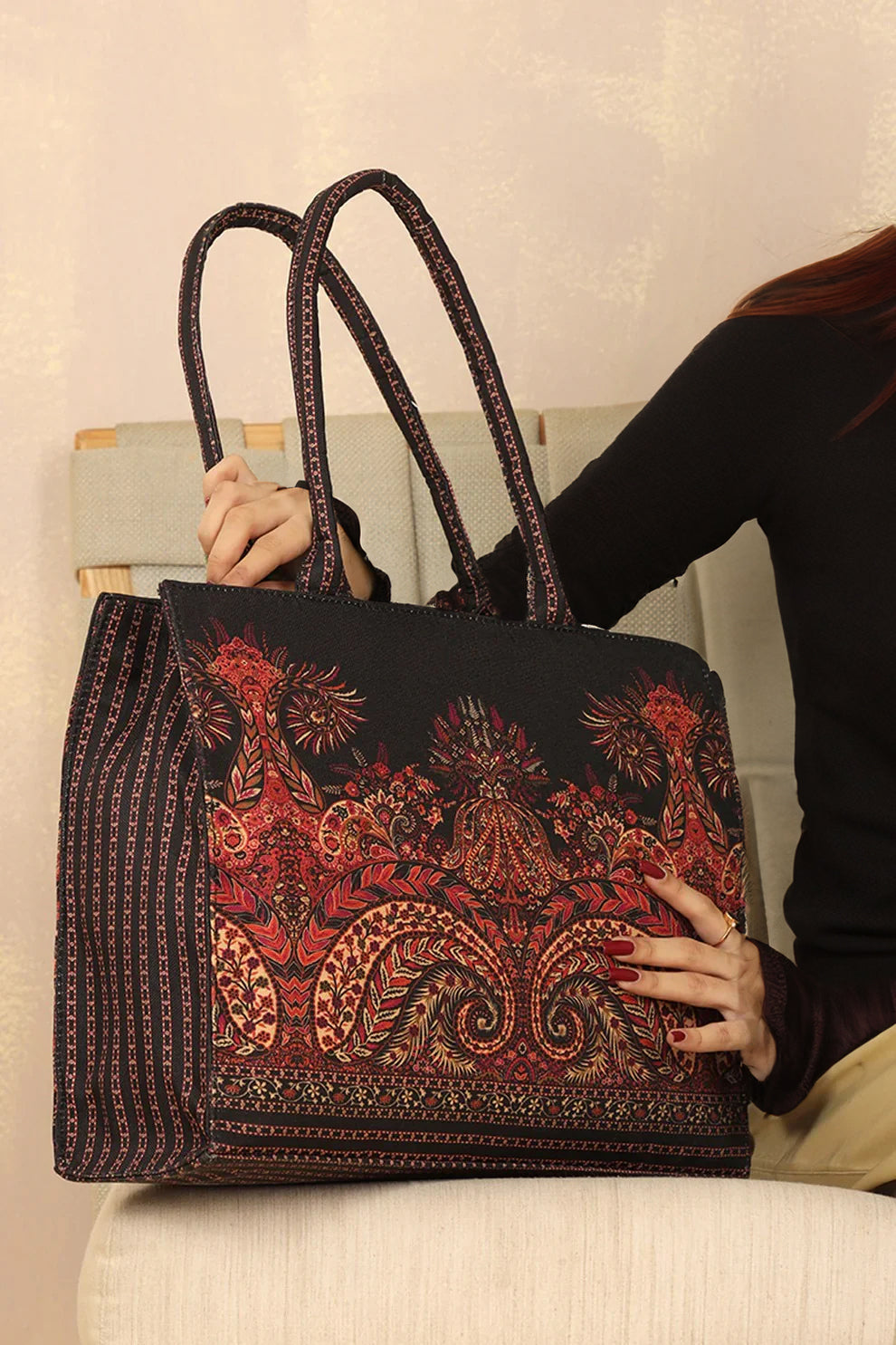 Trendy Canvas Tote Bag women Pakistan