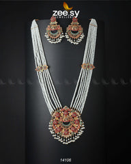 Cascading Malla Necklace - Zeesy Jewellery