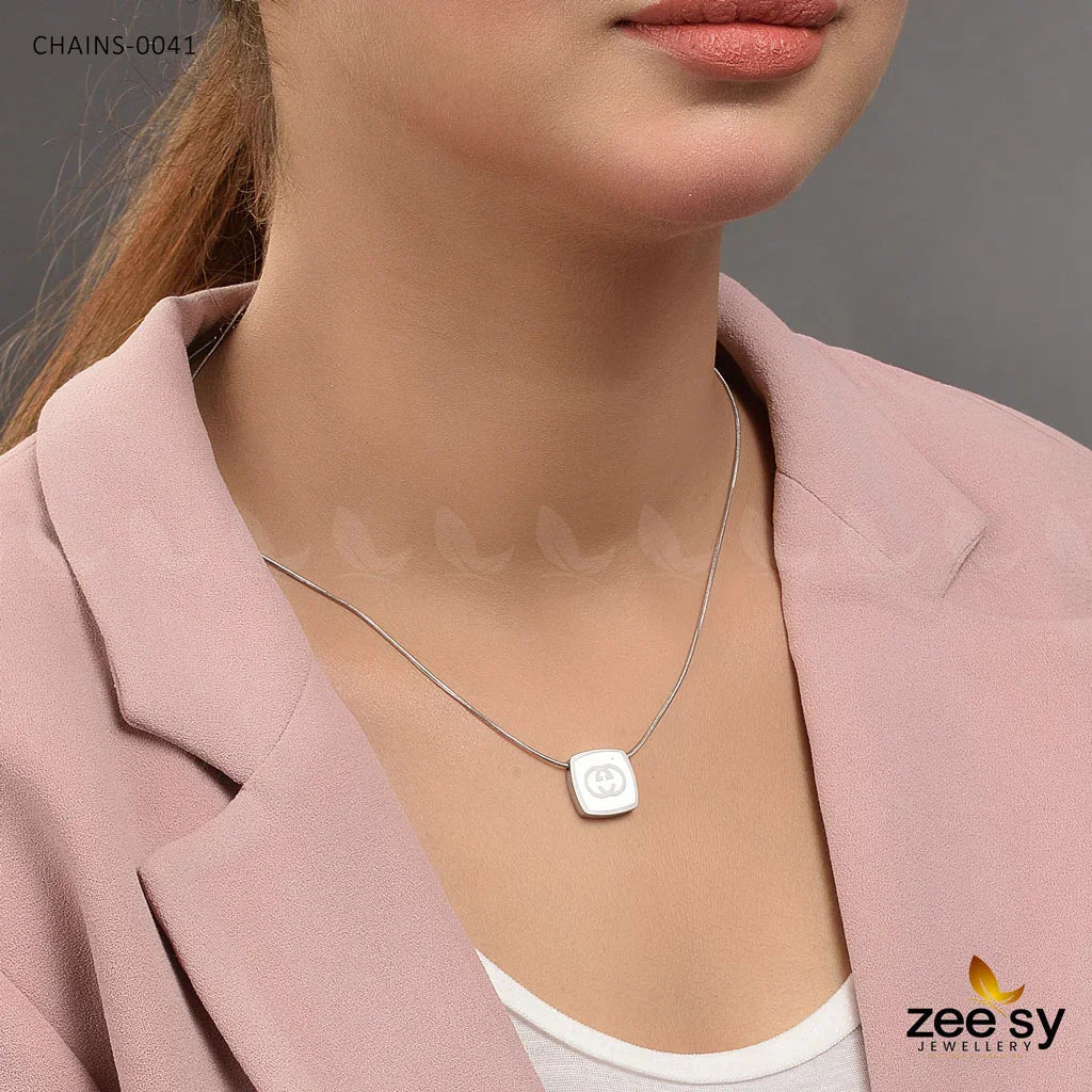 Chains-0041 Silver - Zeesy Jewellery