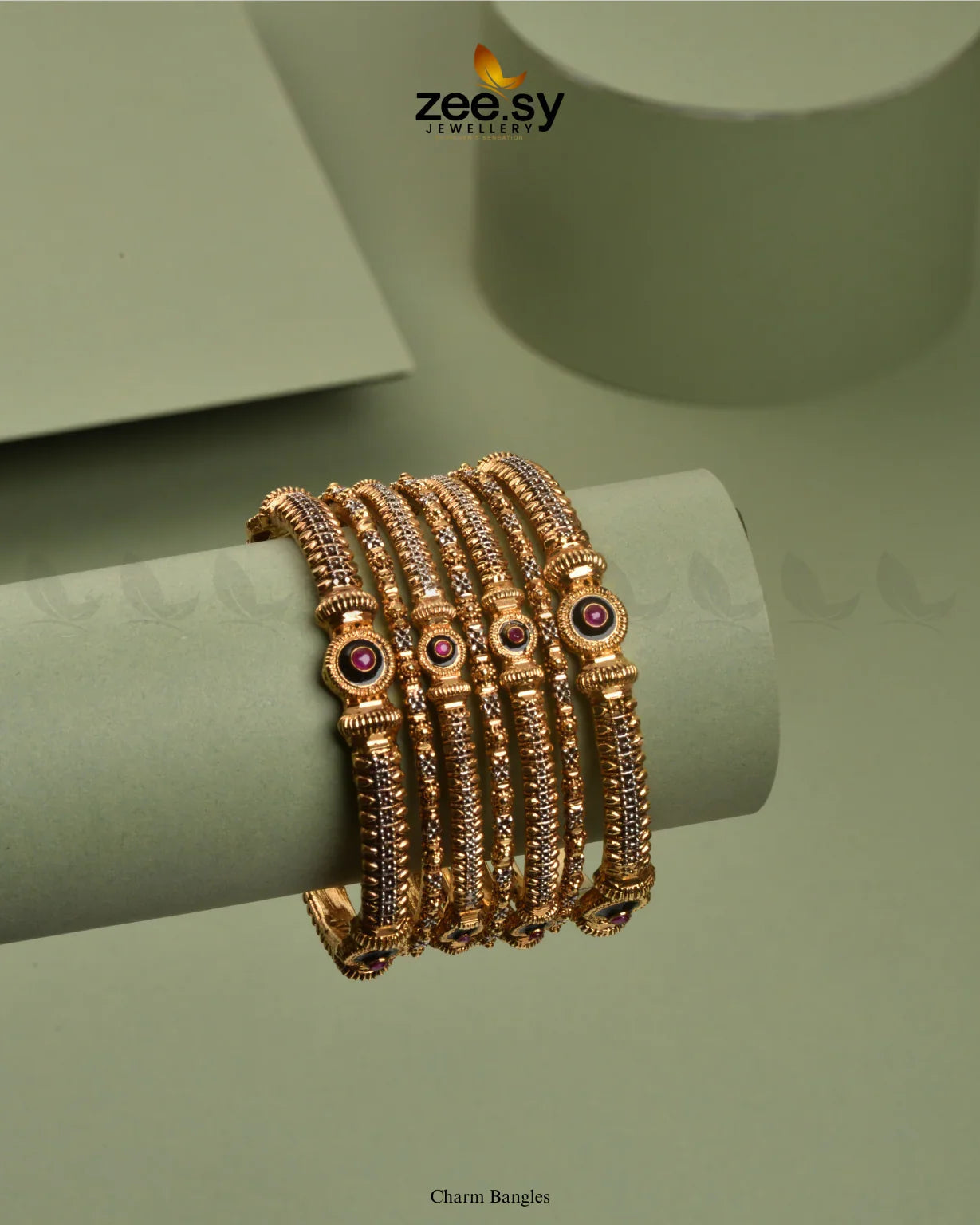 Charm Bangles - Zeesy Jewellery