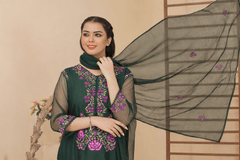 Silcot Stitched 3 Piece Embroidered Collection'2025-Riwaayat Wear