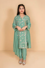 Shop fancy party wear dresses for girls from a chiffon collection.