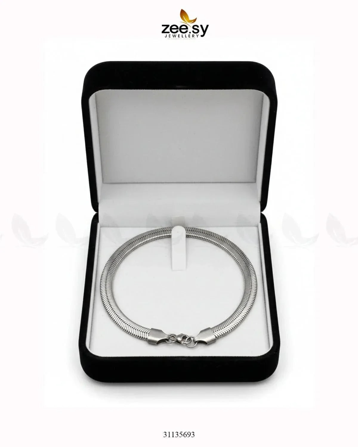 Classic Small Herringbone Bracelet for Men
