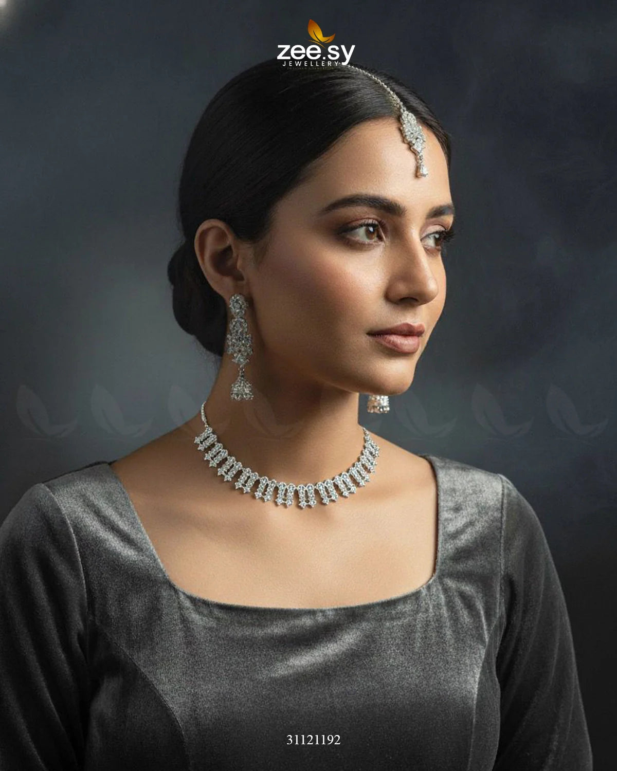 Classic Zircon Necklace - Zeesy Jewellery