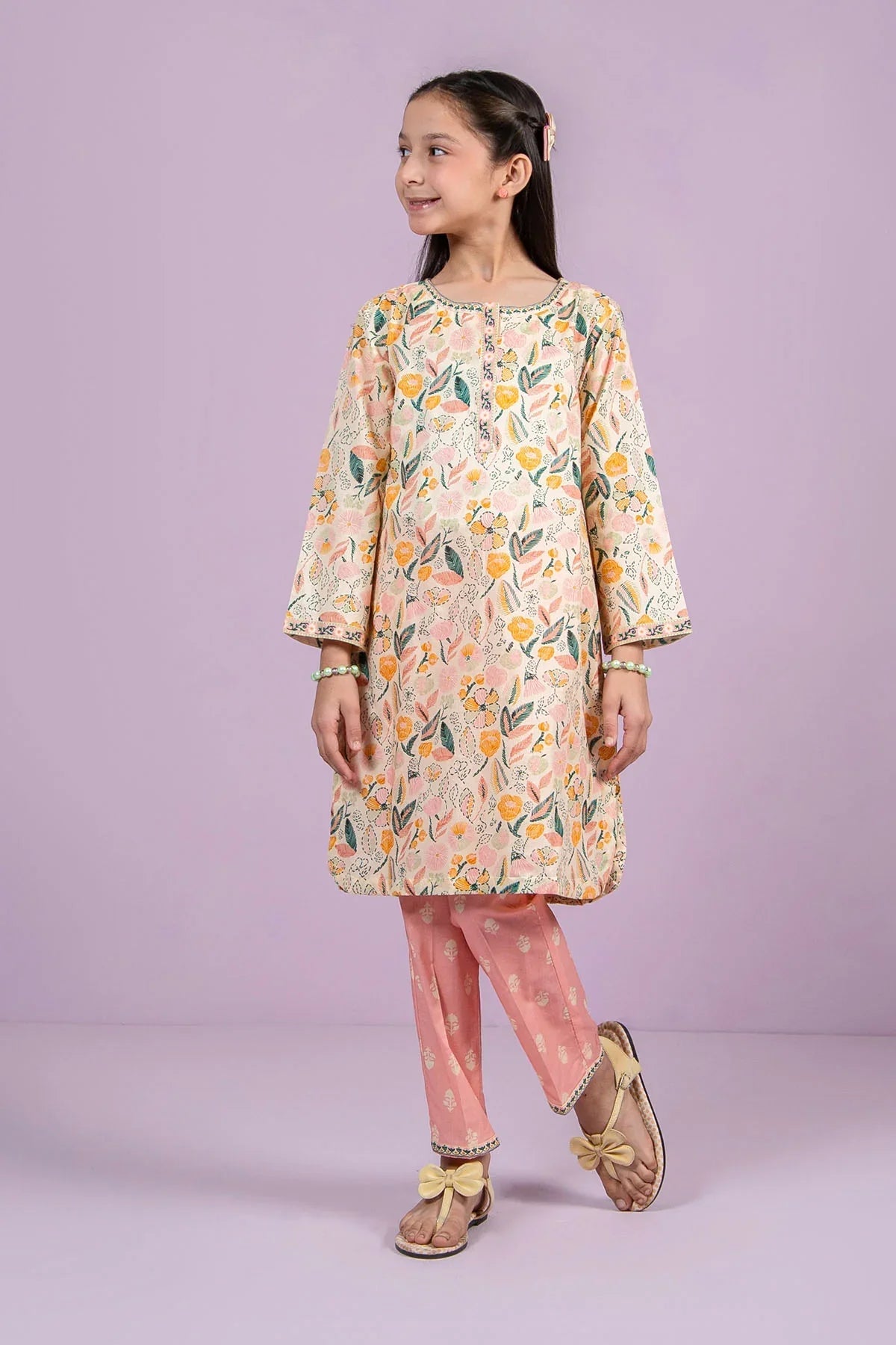 Shop stylish cotton co-ord sets for girls. Comfortable, breathable outfits perfect for casual wear, summer days