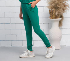 Sprinkles Stitched 1 Piece Summer Bottoms Kids Collection'2025-Green - Jogger Pant - Jersey