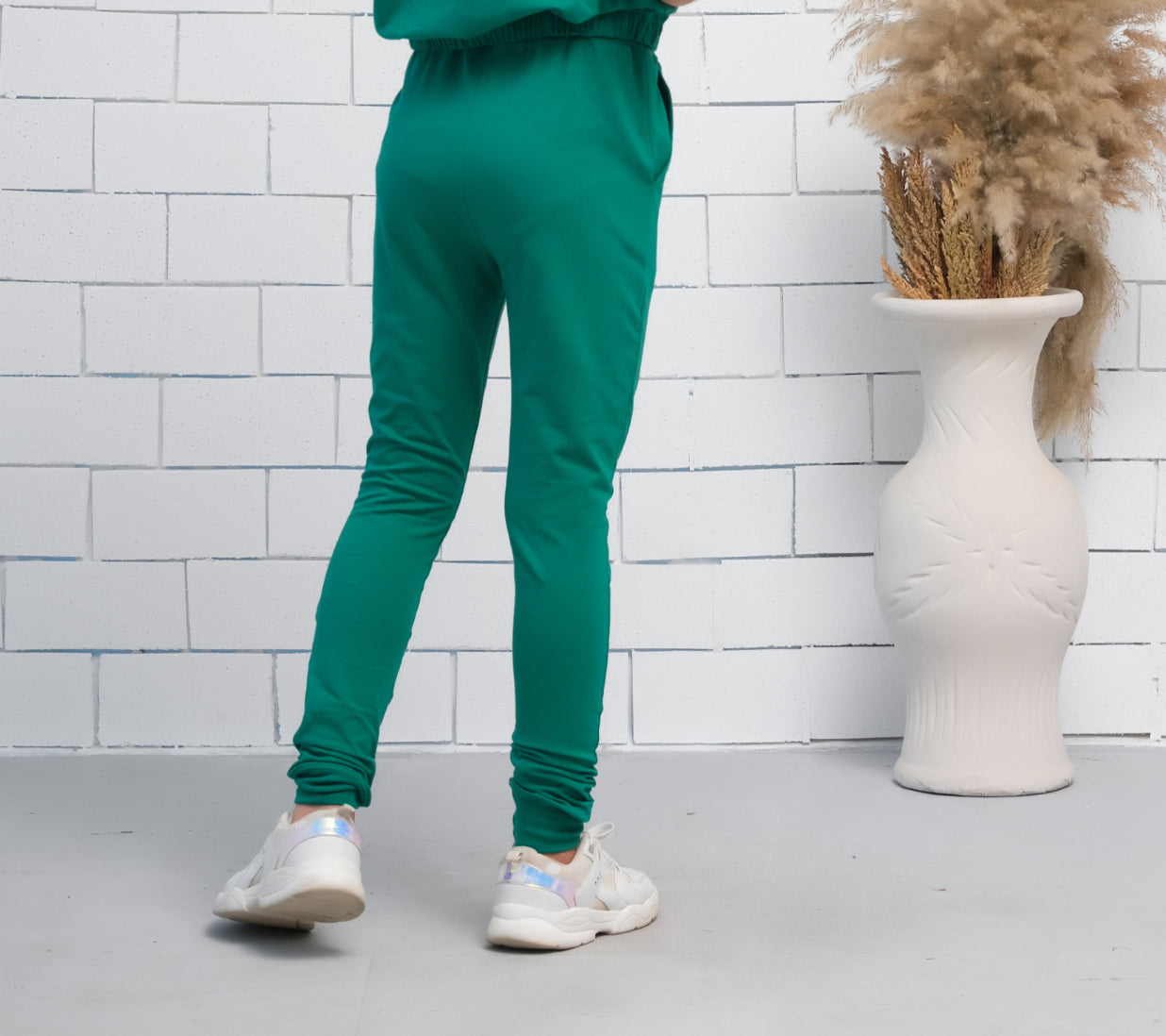 Sprinkles Stitched 1 Piece Summer Bottoms Kids Collection'2025-Green - Jogger Pant - Jersey