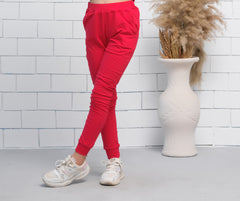 Sprinkles Stitched 1 Piece Summer Bottoms Kids Collection'2025-Red - Jogger Pant - Jersey