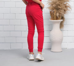 Sprinkles Stitched 1 Piece Summer Bottoms Kids Collection'2025-Red - Jogger Pant - Jersey