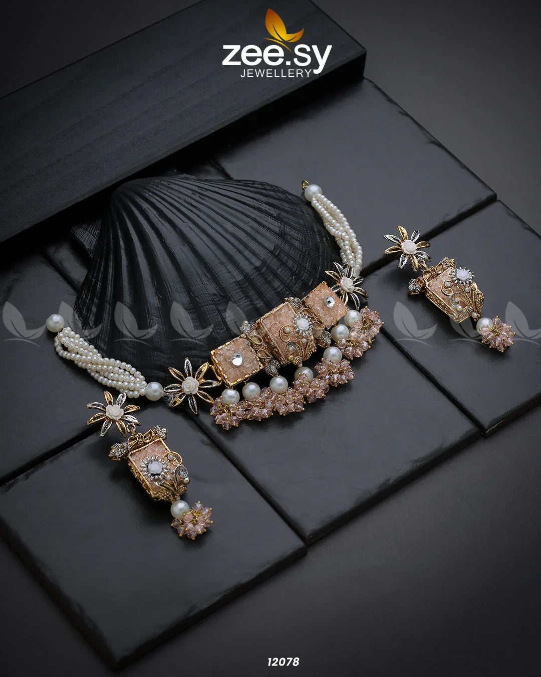 Cosmic Galaxies Necklace Pink - Zeesy Jewellery