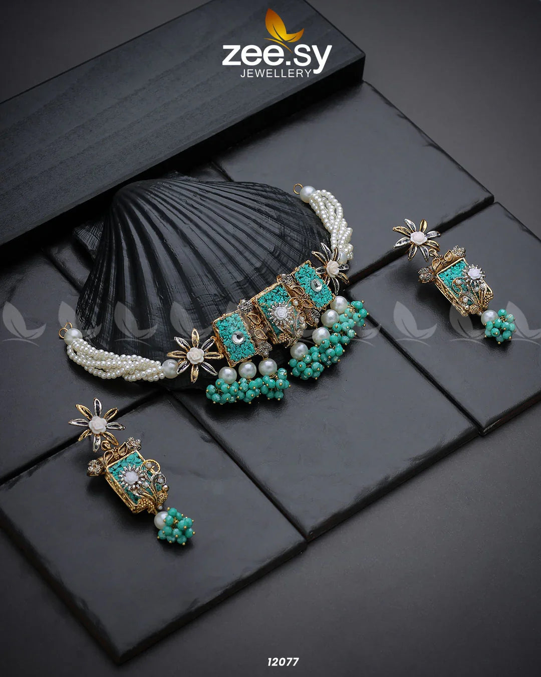 Cosmic Galaxies Necklace Feroza - Zeesy Jewellery