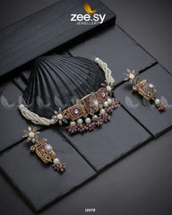 Cosmic Galaxies Necklace Purple - Zeesy Jewellery