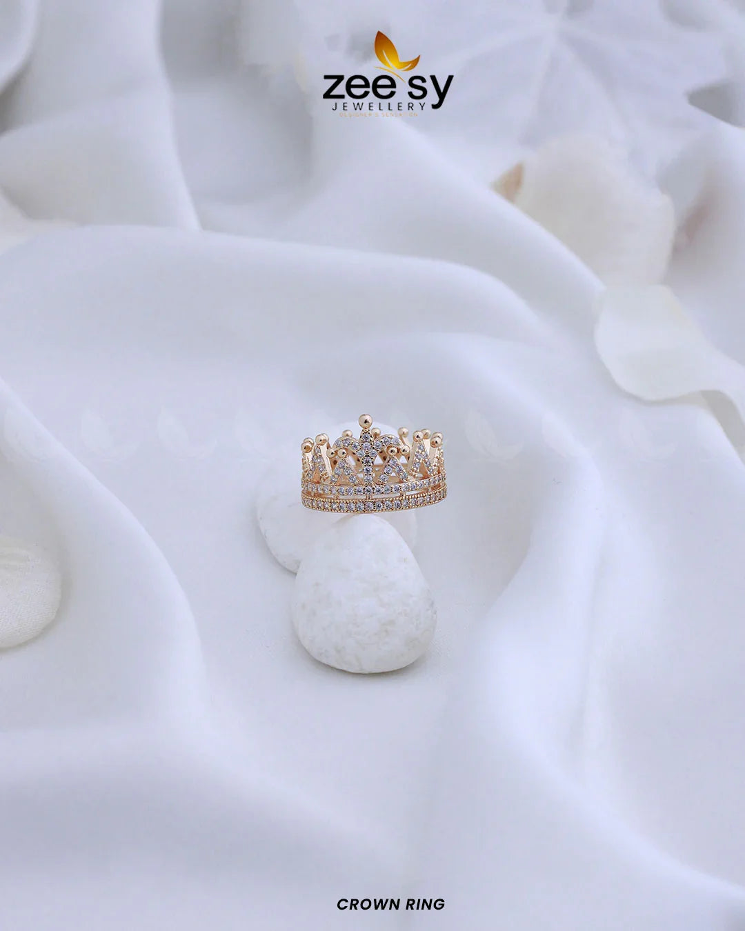 Crown Ring - Zeesy Jewellery
