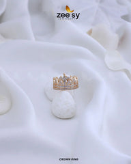 Crown Ring - Zeesy Jewellery