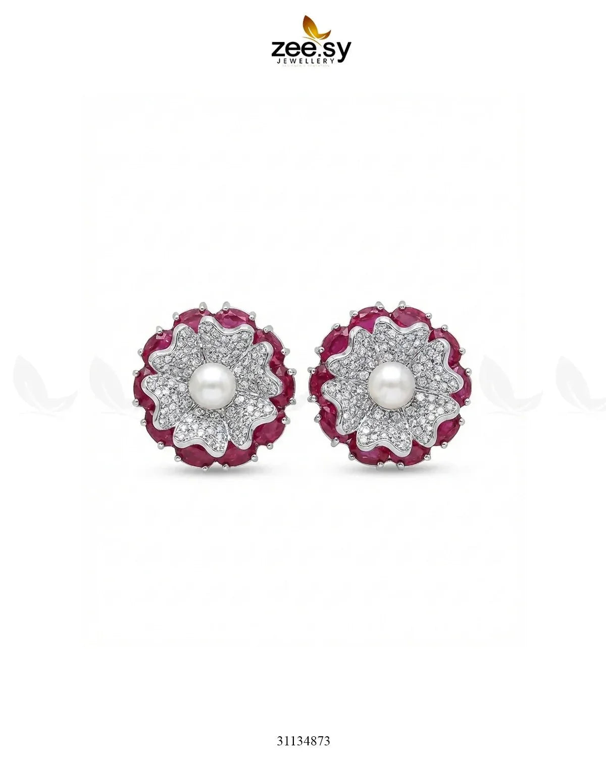 Customizable Radiance Floral Earrings