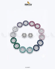 Customizable Radiance Floral Earrings