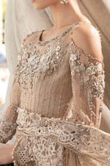 Mbroidered By Maria B Unstitched 3 Piece Luxury Formals Eid Edition Suit-BD-2801