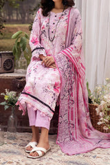 Mahee's by Riaz Arts 3 Piece Unstitched Chikankari Lawn Suit-MC-01