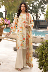 Mahee's Sehar By Riaz Arts Unstitched 3 Piece Printed Chikankari Lawn Suit-D-01