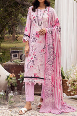 Mahee's by Riaz Arts 3 Piece Unstitched Chikankari Lawn Suit-MC-01