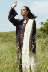 Coco By Zara Shah Jahan Unstitched 3 Piece Winter Suit-D-02-A-Citrine