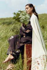 Coco By Zara Shah Jahan Unstitched 3 Piece Winter Suit-D-02-A-Citrine