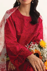 Coco By Zara Shah Jahan Unstitched 3 Piece Emb Lawn Vol-02 Suit-D-02-B-Mysa