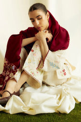 Coco By Zara Shah Jahan Unstitched 3 Piece Winter Suit-D-02-B-Citrine
