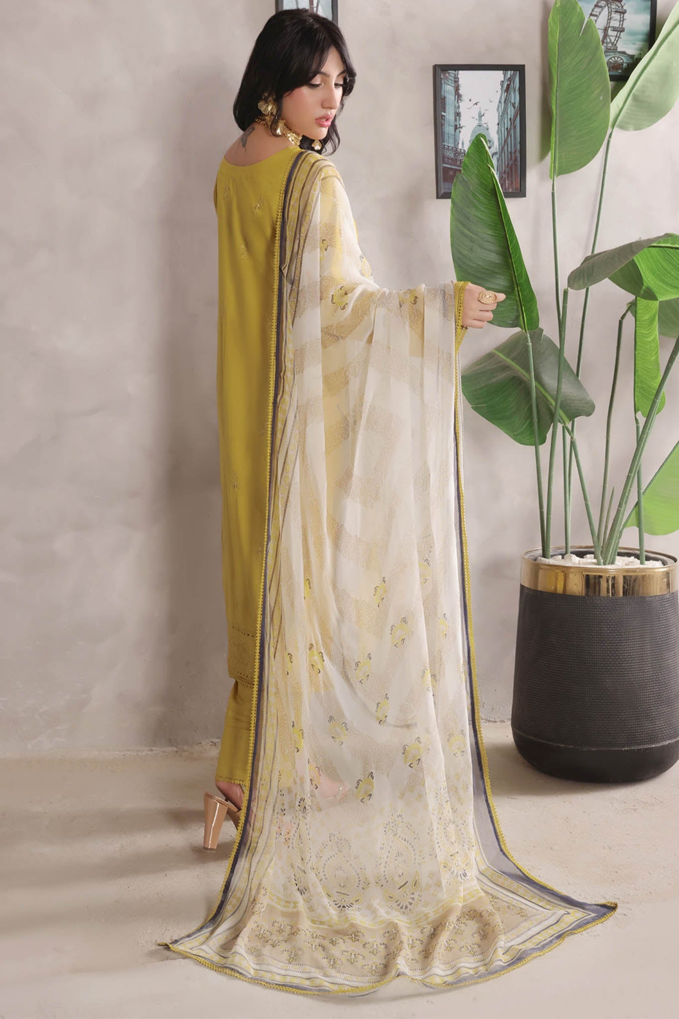 Jasmine By Soghat Unstitched 3 Piece Emb Cotton Chikankari Vol-03 Collection'2025-D-02