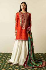Zara Shahjahan Unstitched 3 Piece Lawn Vol-02 Suit-ZEL-02