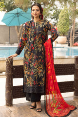 Mahee's Sehar By Riaz Arts Unstitched 3 Piece Printed Chikankari Lawn Suit-D-02
