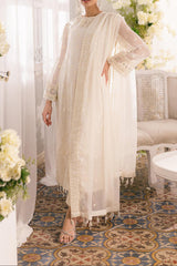 Eid Drop 1 By Azure Unstitched 3 Piece Ensembles Chiffon Suit-D-03-Angelic Frost