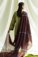 Coco By Zara Shah Jahan Unstitched 3 Piece Winter Suit-D-03-B-Pearl