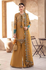 Maria B Sateen Unstitched 3 Piece Embroidered Suit-CST-503