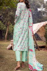 Mahee's by Riaz Arts 3 Piece Unstitched Chikankari Lawn Suit-MC-03