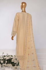 Sada Bahar Stitched 3 Piece Luxury Festive Emb Lawn Vol-05 Suit-LEL-24-Cream