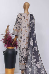 Sada Bahar Stitched 3 Piece Mid Summer Co Ords Suit-D-5733-Skin
