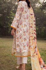 Mahee's by Riaz Arts 3 Piece Unstitched Chikankari Lawn Suit-MC-04