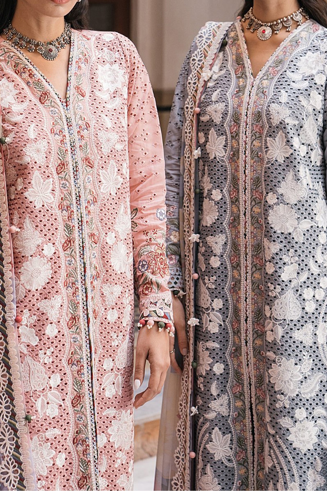 Shahkaar by Jazmin Unstitched 3 Piece Luxury Eid Festive Lawn Collection'2024-SLD-04