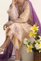 Coco By Zara Shah Jahan Unstitched 3 Piece Emb Lawn Vol-02 Suit-D-05-B-Dinara