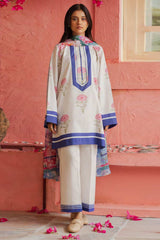 Coco Prints By Zara Shah Jahan Unstitched 3 Piece Digital Printed Lawn Suit-D-05-Melon Blush