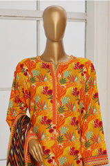 Bin Saeed Stitched 3 Piece Exclusive Cotton Vol-02 Suit-WC-1076-Multi