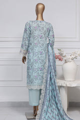Amyrah By Sada Bahar Stitched 3 Piece Emb Festive Collection-CK-5296-Ferozi