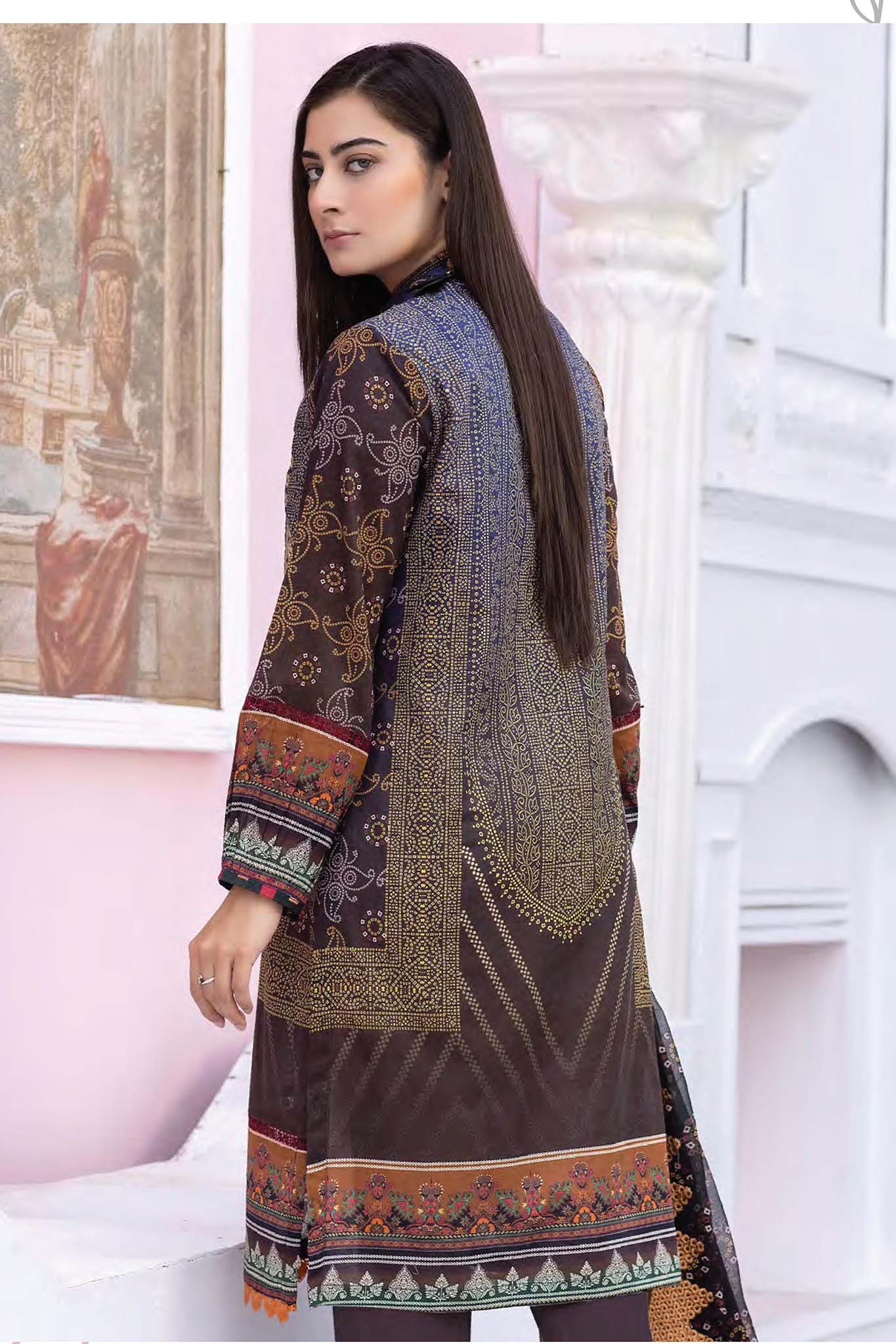 Gull E Gullzar by Zarsha Unstitched 3 Piece Lawn Collection'2022-GLZ-05