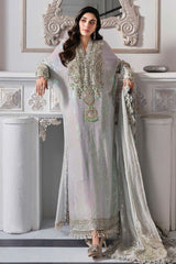 Mbroidered By Maria B Unstitched 3 Piece Wedding Suit-BD-3005