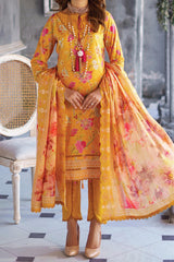 Cutwork Bliss By Al Zohaib Unstitched 3 Piece Lawn Vol-02 Suit-D-05