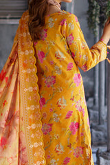 Cutwork Bliss By Al Zohaib Unstitched 3 Piece Lawn Vol-02 Suit-D-05