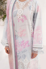 Delia By Jazmin Unstitched 3 Piece Luxury Emb Lawn Collection'2024-D-05