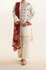 Coco By Zara Shah Jahan Unstitched 3 Piece Emb Lawn Vol-02 Suit-D-06-A-Ayra